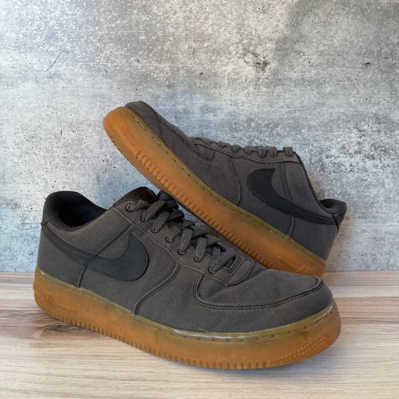 NIKE AIR FORCE 1 LV8 Style Premium BLACK GUM - Picture 12 of 12
